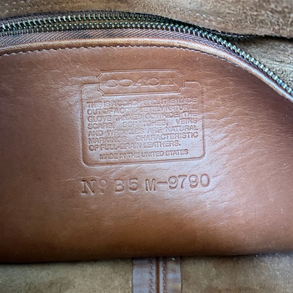 Coach Vintage City Bag Tan 9790 - Picture 8 of 10